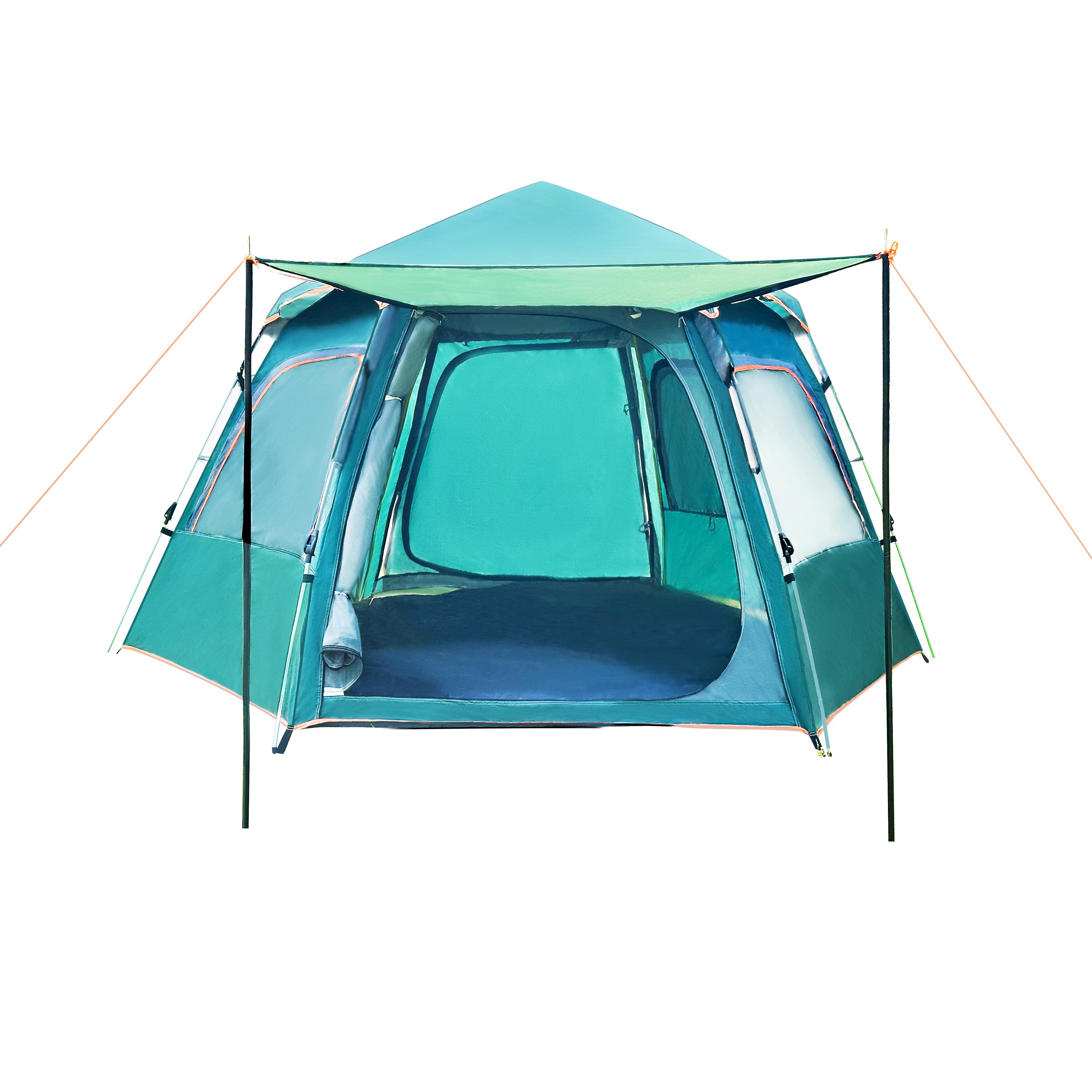 Quick-Open 4–6 Person Family Camping Tent