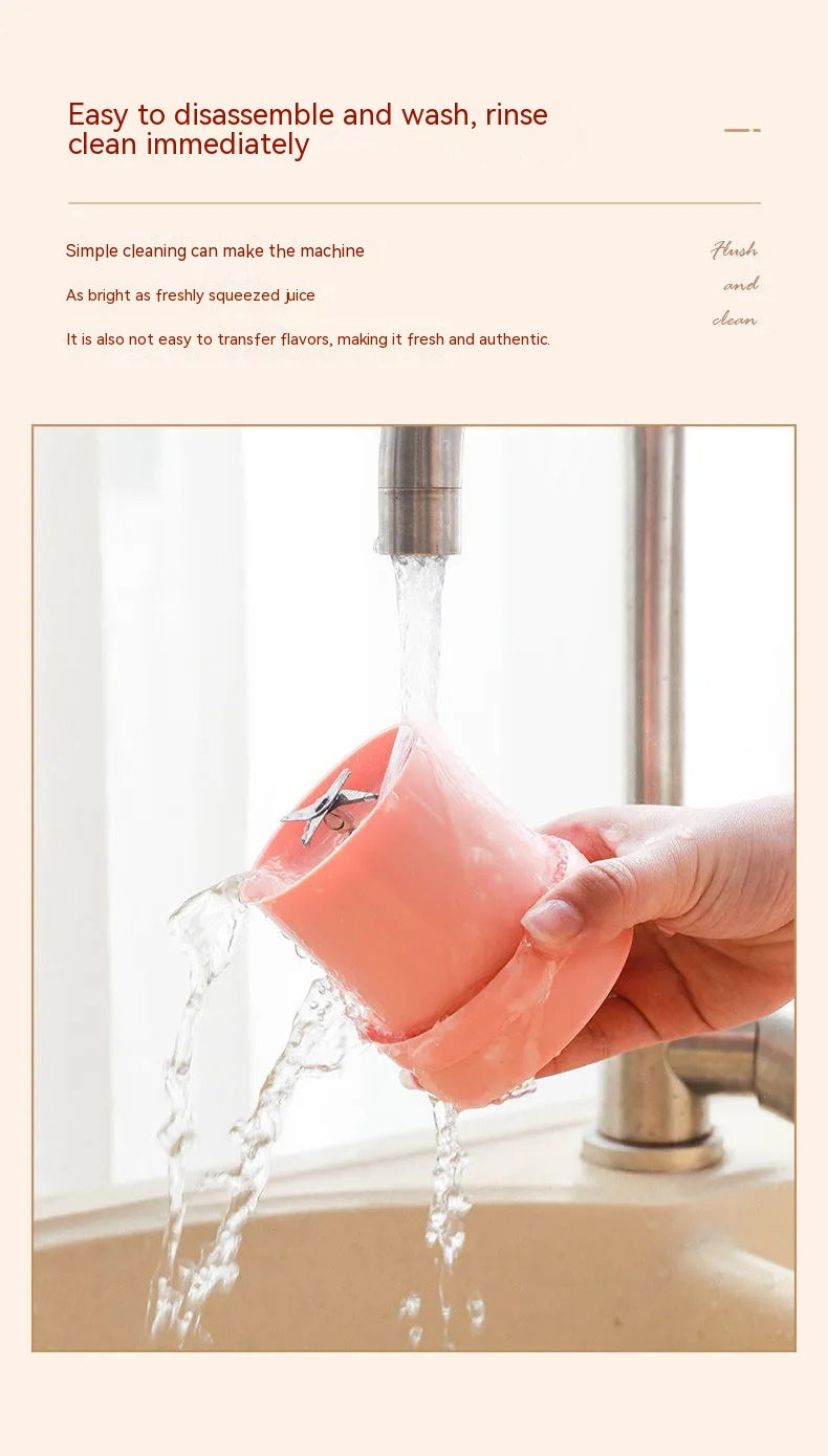 Portable Multi-Function Juice Blender (Rechargeable)