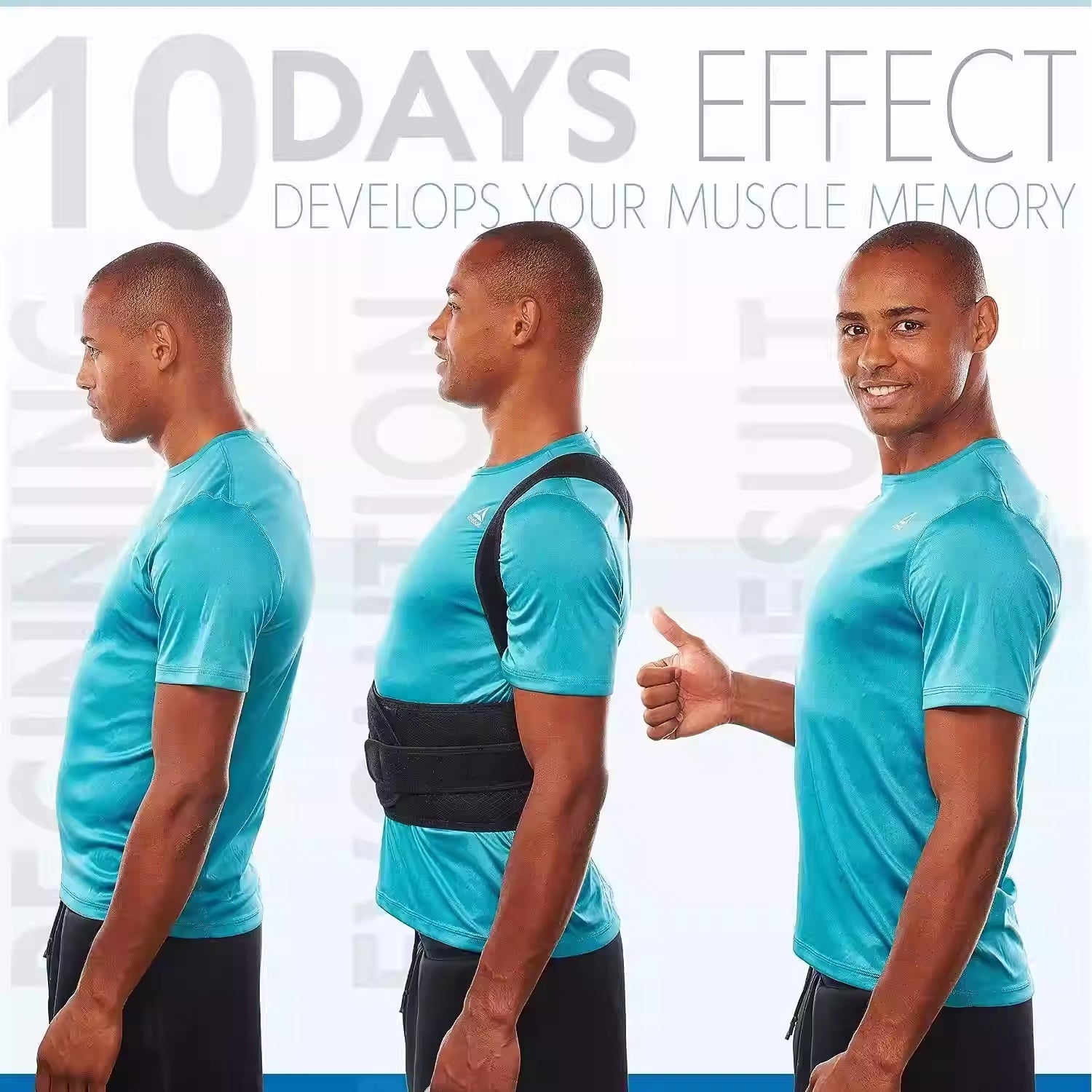 Unisex Adjustable Back Posture Corrector