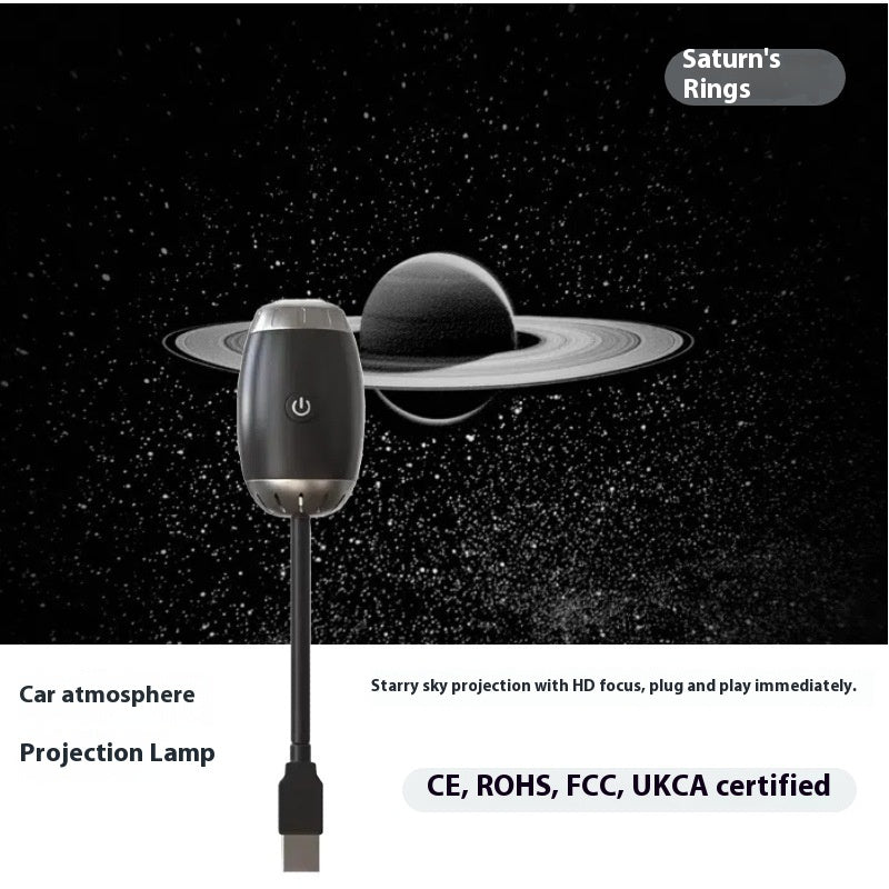 USB Starry Sky Car Projection Lamp