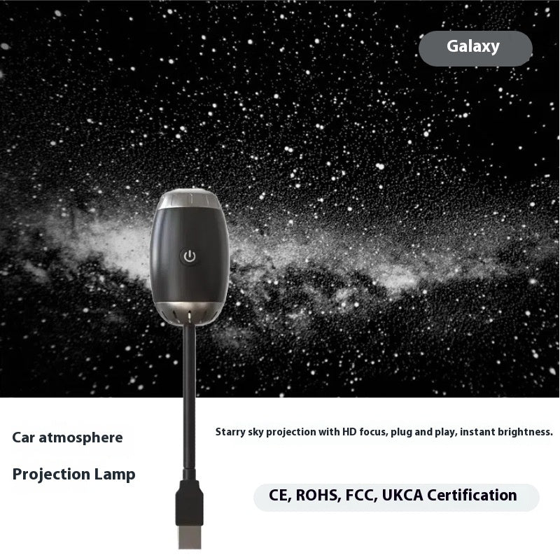 USB Starry Sky Car Projection Lamp