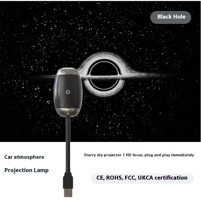 USB Starry Sky Car Projection Lamp