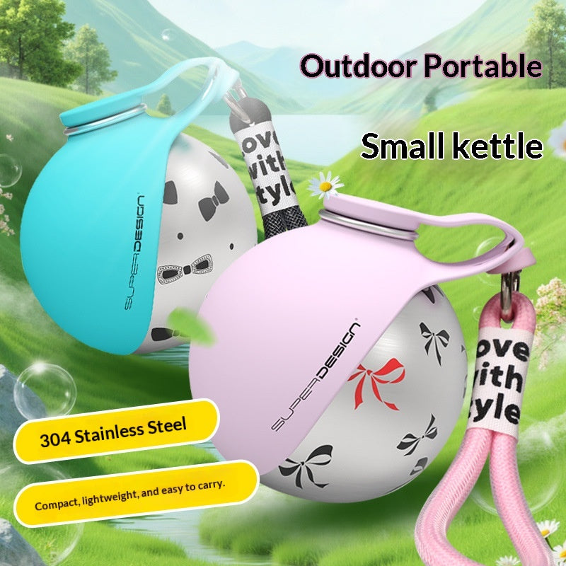 Portable Pet Water Bottle with Built-In Bowl